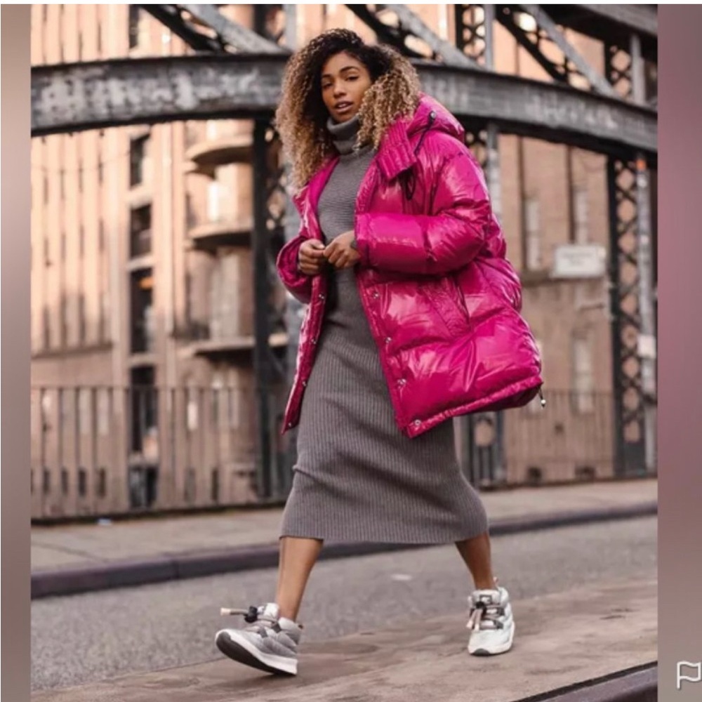 Sorel out n about puffy silver sneaker